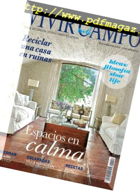 Vivir En El Campo – septiembre 2018 Cover