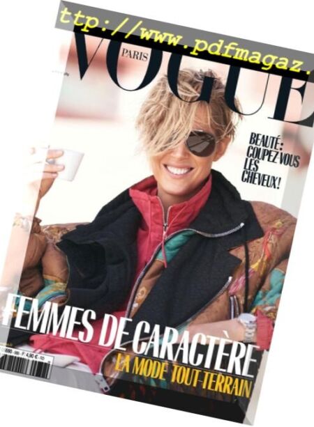 Vogue Paris – juillet 2018 Cover