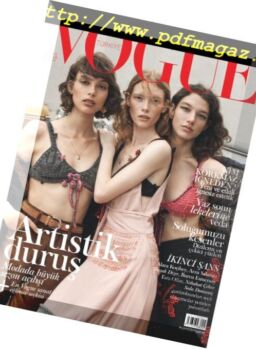 Vogue Turkey – Eylul 2017