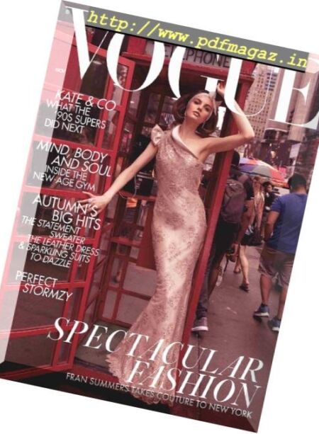 Vogue UK – November 2018 Cover