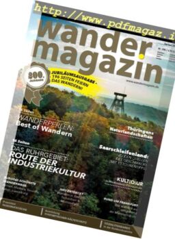 Wandermagazin – Herbst 2018