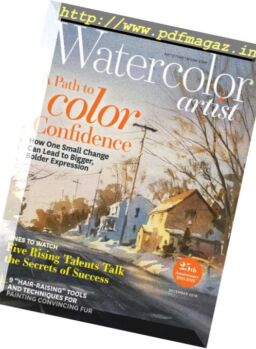 Watercolor Artist – December 2018