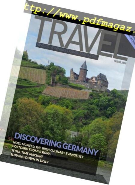 WDT. Wine Dine & Travel Magazine – Spring 2018 Cover