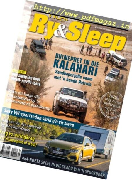 Weg! Ry & Sleep – November 2018 Cover