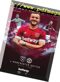 West Ham United Official Programmes – 30 September 2018