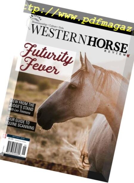 Western Horse Review – September 2018 Cover