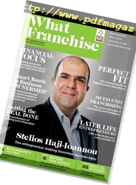 What Franchise – September 2018 Cover