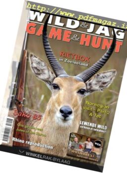 Wild&Jag – Game&Hunt – August 2017