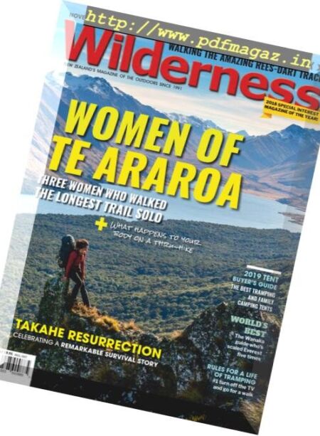 Wilderness – November 2018 Cover