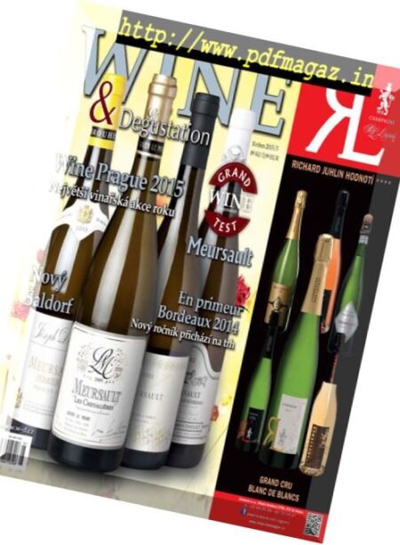 Wine & Degustation – kveten 2015 Cover