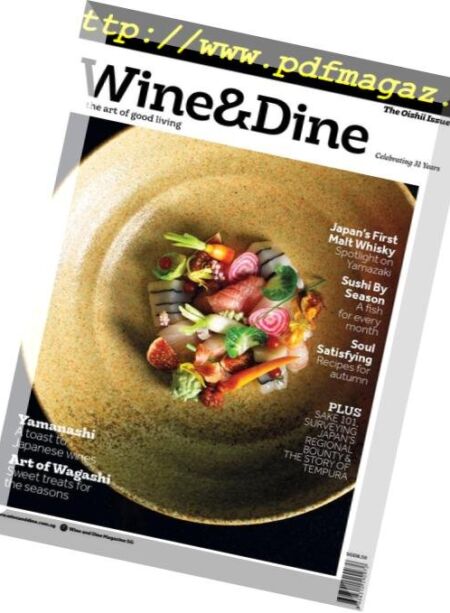 Wine & Dine – October 2016 Cover
