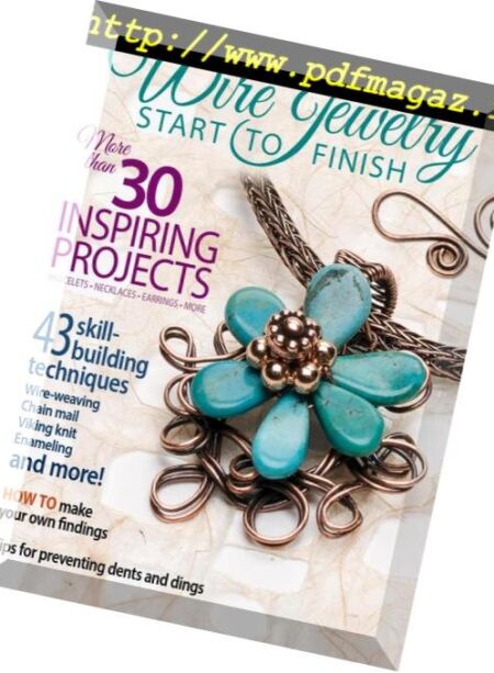 Wire Jewelry Start to Finish – September 2016 Cover