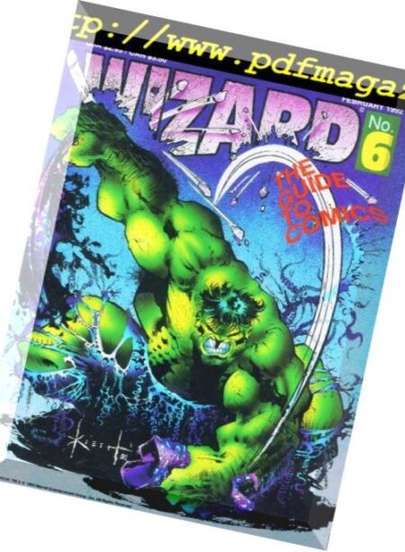 Wizard – 1992, n.006 Cover