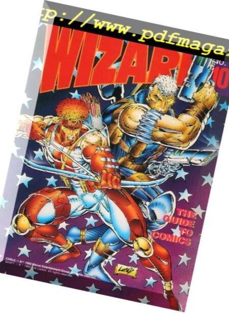 Wizard – 1992, n.010 Cover