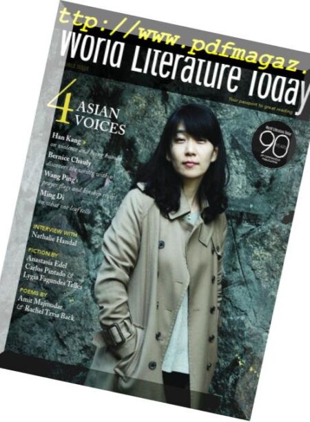 World Literature Today – May 2016 Cover