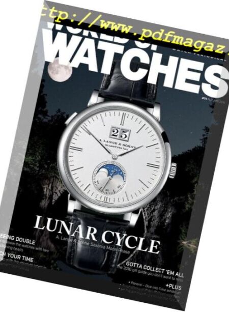 World of Watches – December 2016 Cover