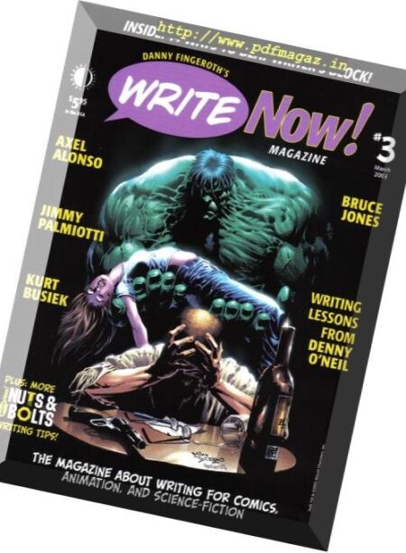 Write Now! Magazine – 2003-03 Cover