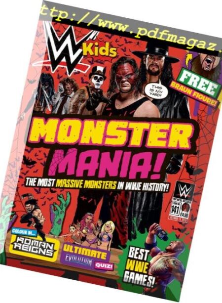 WWE Kids – October 2018 Cover