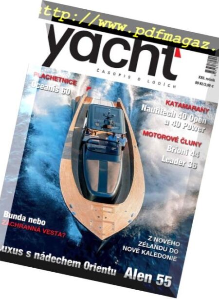 Yacht magazine – cervenec 2015 Cover