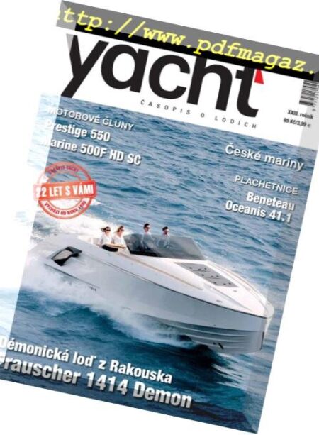 Yacht magazine – kveten 2016 Cover