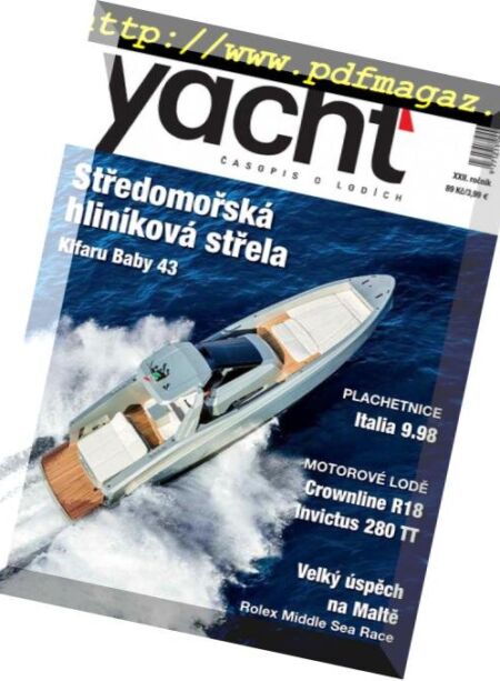 Yacht magazine – leden 2016 Cover
