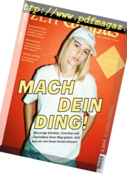 Zeit Campus – November-Dezember 2018