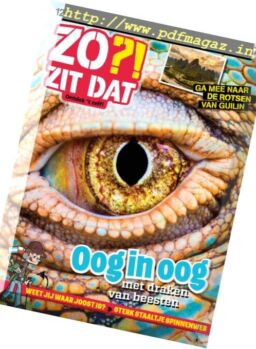 Zo Zit Dat – december 2018