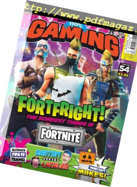 110% Gaming – October 2018 Cover