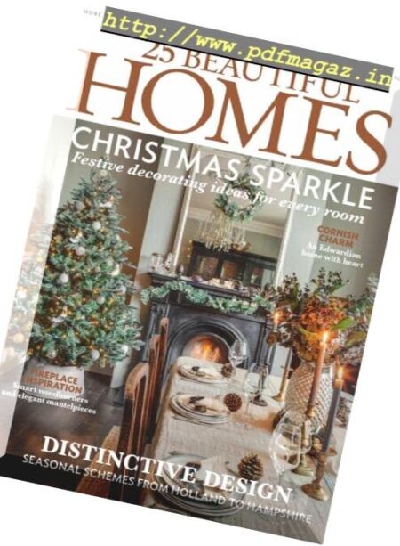 25 Beautiful Homes – December 2018 Cover
