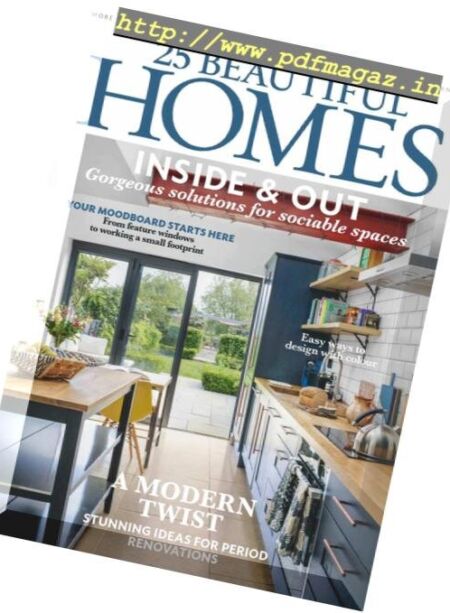 25 Beautiful Homes – October 2018 Cover
