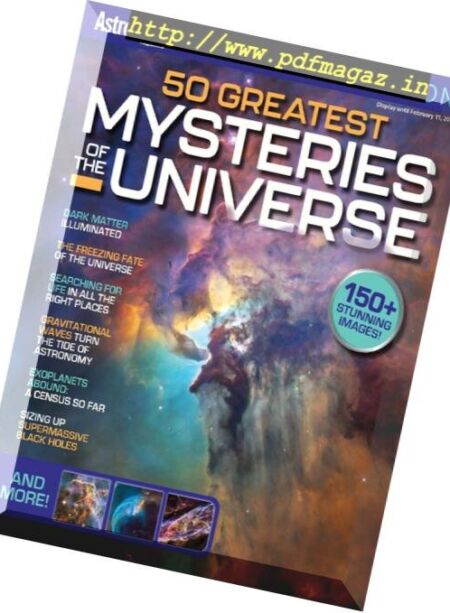 50 Greatest Mysteries in the Universe – October 17, 2018 Cover