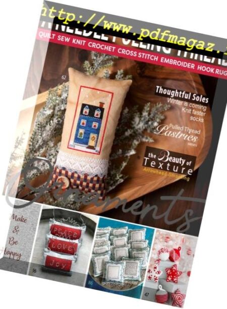 A Needle Pulling Thread – October 2018 Cover