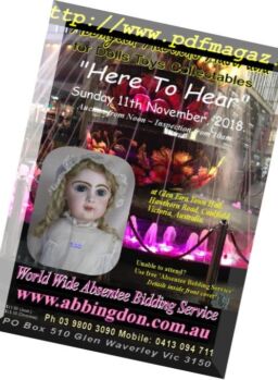Abbingdon Auctions – October 2018