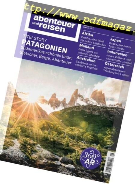 Abenteuer und Reisen – Juli-August 2018 Cover