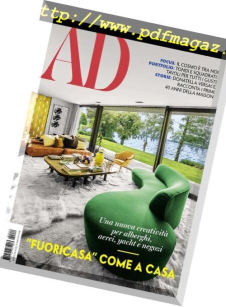 AD Architectural Digest Italia – Maggio 2018 Cover