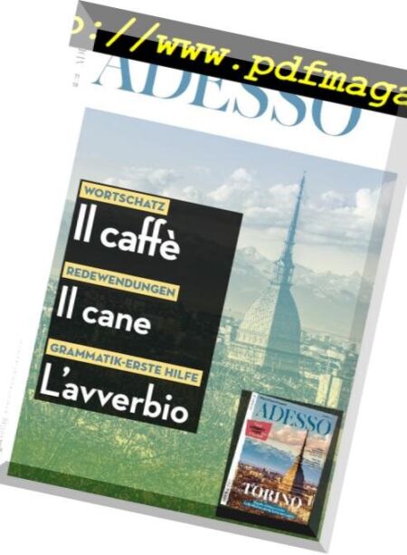 Adesso Plus – November 2018 Cover