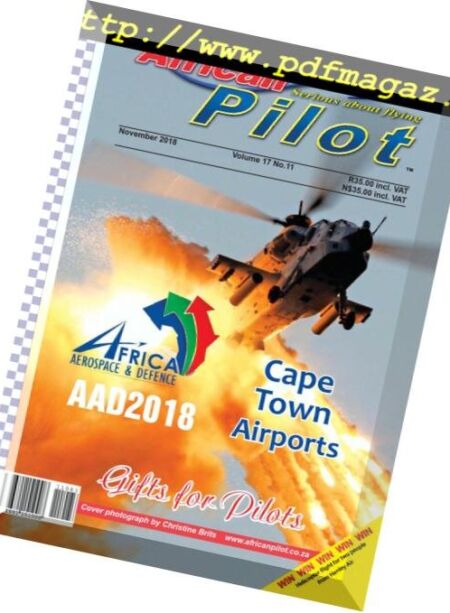 African Pilot – November 2018 Cover