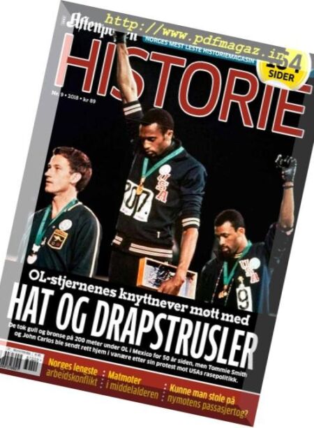 Aftenposten Historie – september 2018 Cover