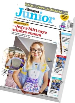 Aftenposten Junior – 16 oktober 2018