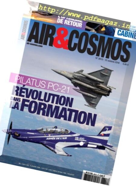 Air & Cosmos – 12 Octobre 2018 Cover