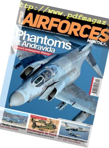 AirForces Monthly – December 2018 Cover
