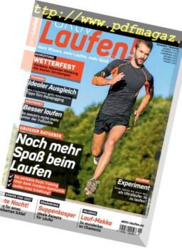 Aktiv Laufen – November-Dezember 2018