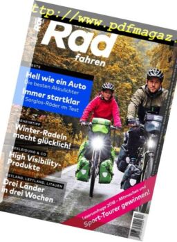Aktiv Radfahren – November-Dezember 2018
