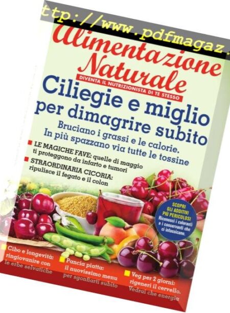 Alimentazione Naturale – Maggio 2018 Cover