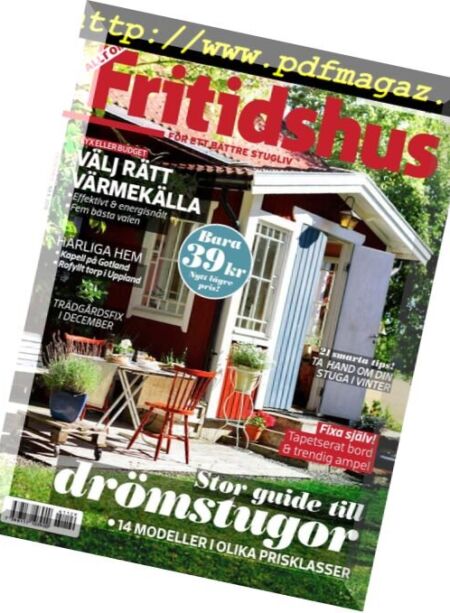 Allt om Fritidshus – november 2016 Cover