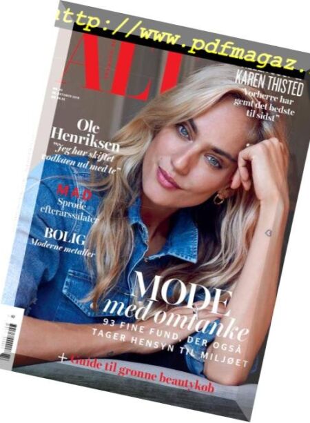 ALT for damerne – 25 oktober 2018 Cover