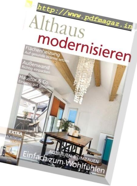 Althaus Modernisieren – Dezember 2018-Januar 2019 Cover