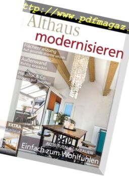 Althaus Modernisieren – November 2018