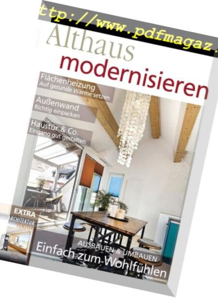 Althaus Modernisieren – November 2018 Cover