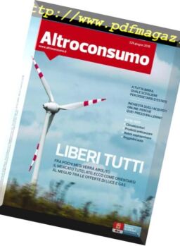 Altroconsumo – Giugno 2018